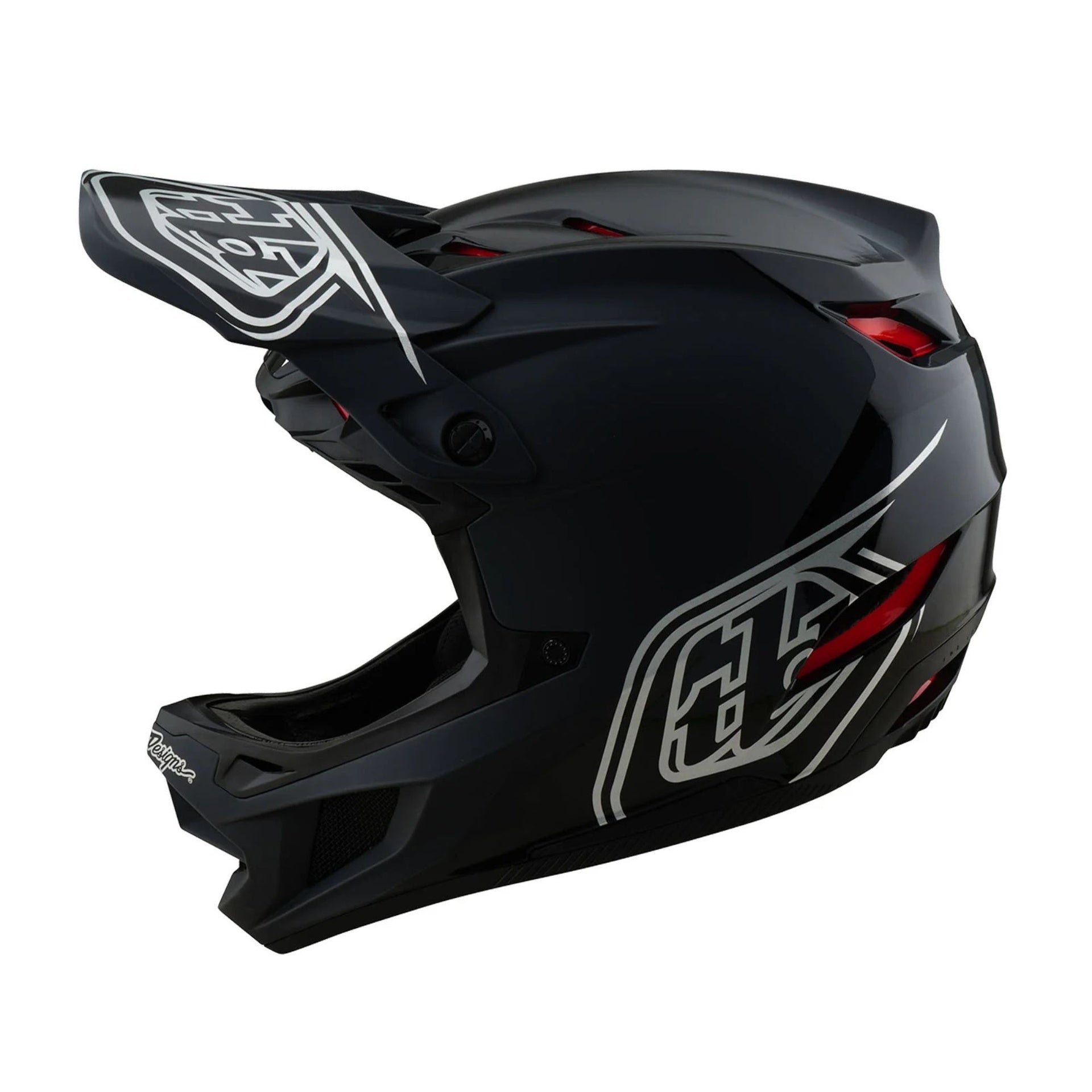 Casco Troy Lee Designs D4 Polyacrylite Shadow Black